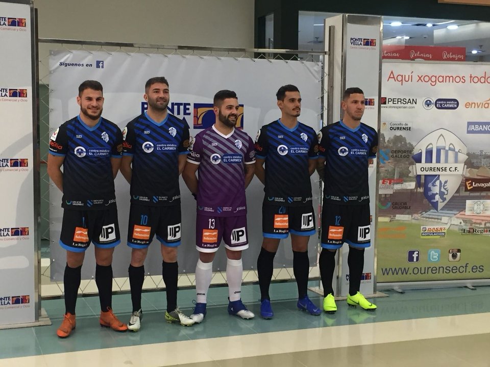 Segunda Equipación Ourense CF temporada 2018_19 delantera