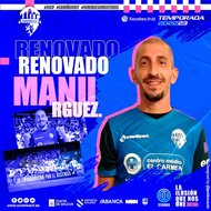 Manu Rodríguez renueva con el Ourense CF