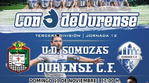 Ourense CF Vs. Racing Club Villalbés Sábado 24 de marzo a las 17:15 horas