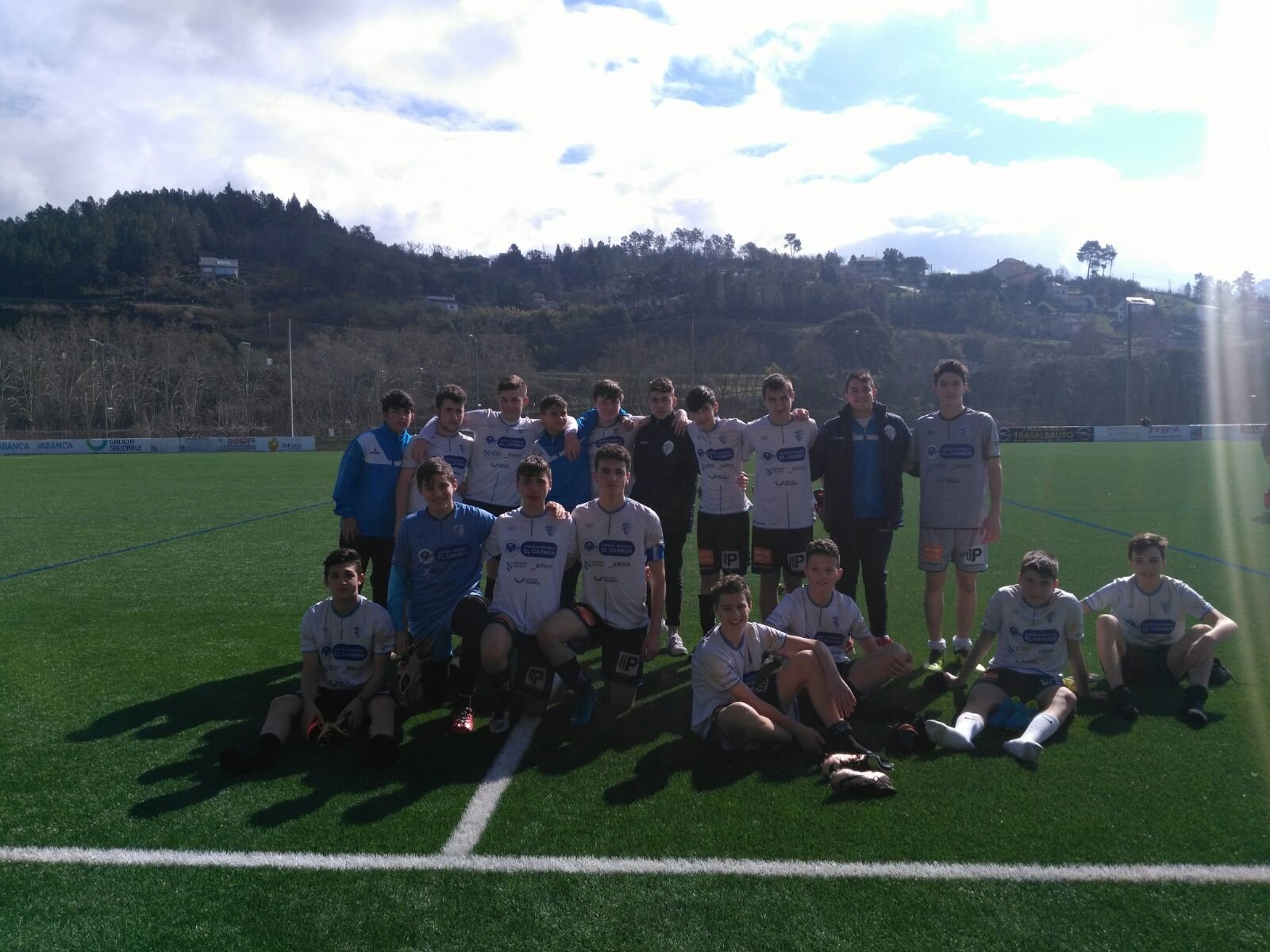 Victoria del CadeteB Ourense CF 5-2 ante el CD Allariz