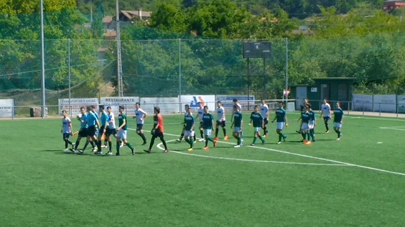 Derrota de nuestro Cadete B ante el Coruxo B en la lucha por el ascenso a liga gallega