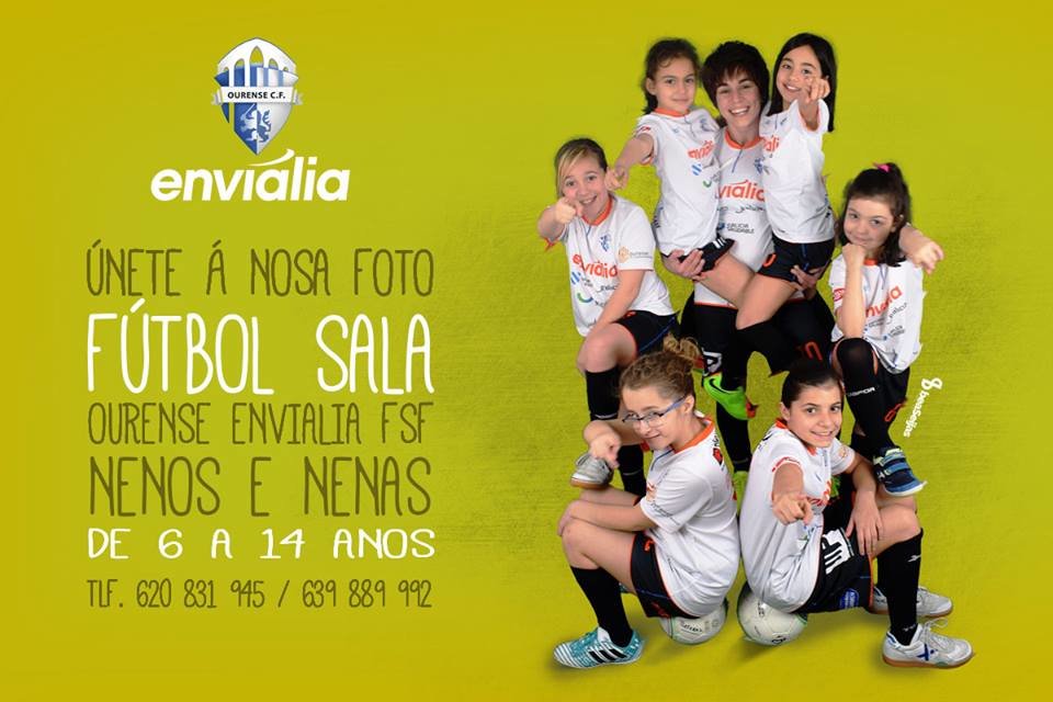 Ven a jugar con el Ourense Envialia al Fútbol Sala