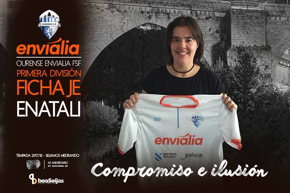 Enatali será la delegada del primer equipo del Ourense Envialia FSF