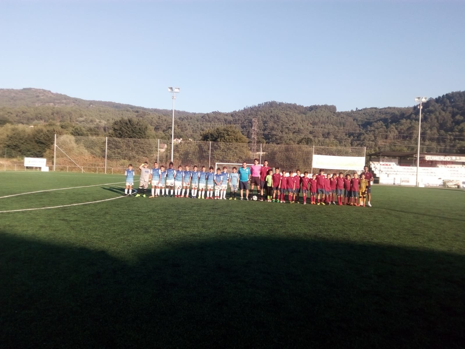 semifinal Atios benjamines Pontevedra Ourense CF