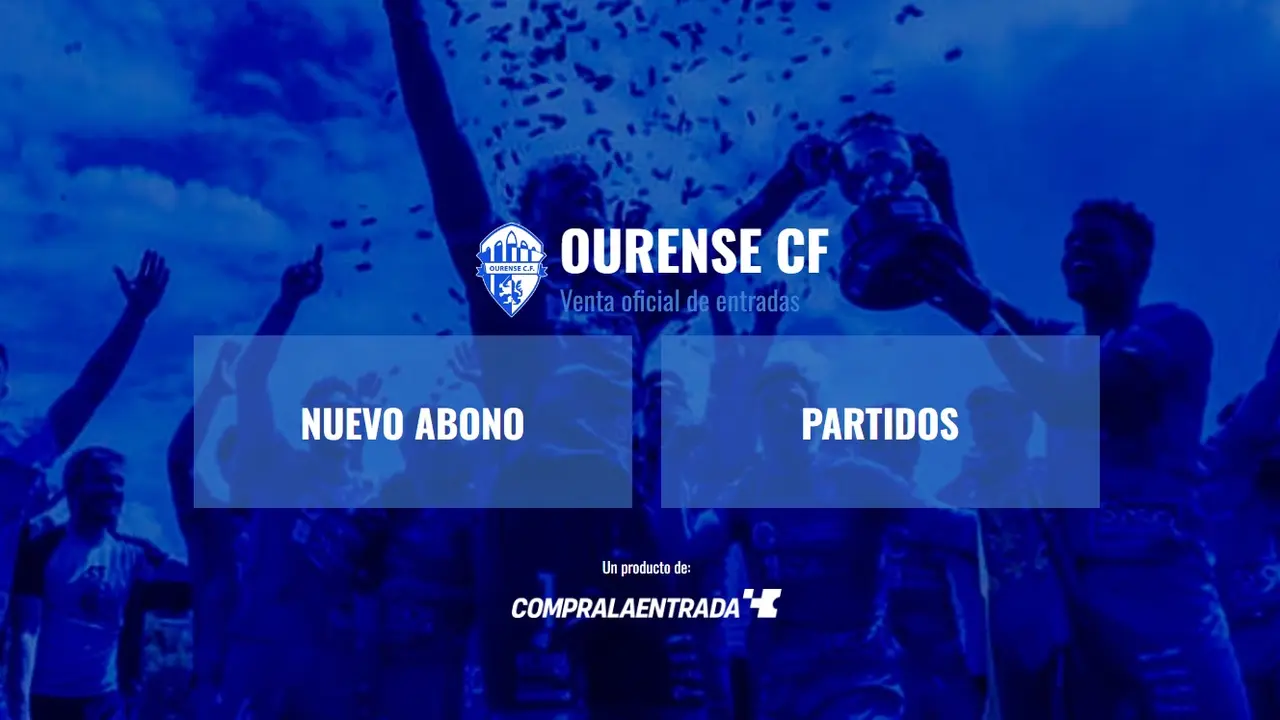 compra la entrada ourense cf