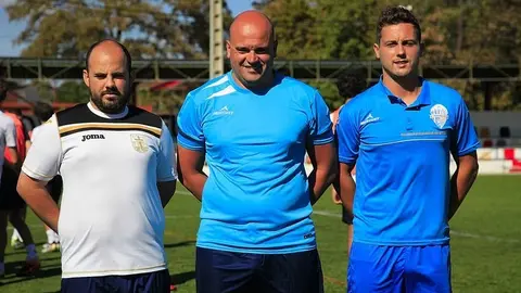 OURENSE. 01.08.2017 VELLE. ENTRENAMIENTO JUVENILES OURENSE CF. CUERPO TECNICO: TRINA, IVAN E RUBEN FOTO: MIGUEL ANGEL