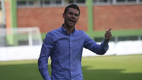 Fran Justo entrenador Ourense CF