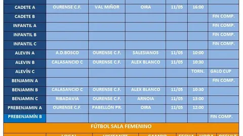 Horarios_Partidos_Fin_de_Semana_11_y_12_de_Mayo_de_2019