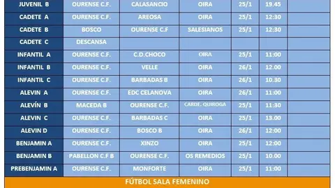 Horarios_Fin_de_Semana_25_y_26_de_Enero_de_2020