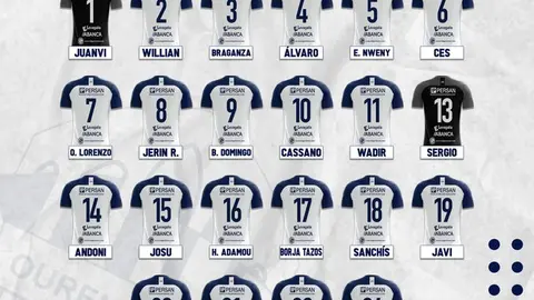 dorsales oficiales ourense cf 2020 2021
