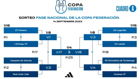 Eliminatorias Copa Federaci&oacute;n fase nacional