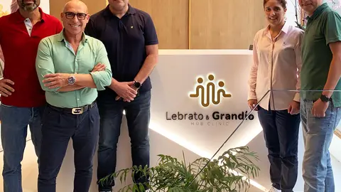 acuerdo colaboraci&oacute;n Lebrato y Grand&iacute;o Hub Clinica OUCF