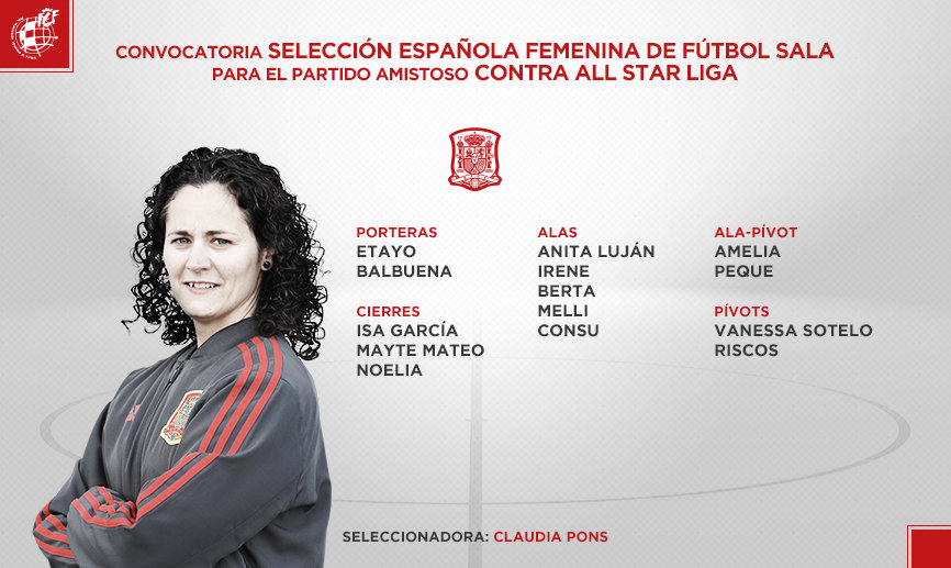 convocatoria sefutbol femenina
