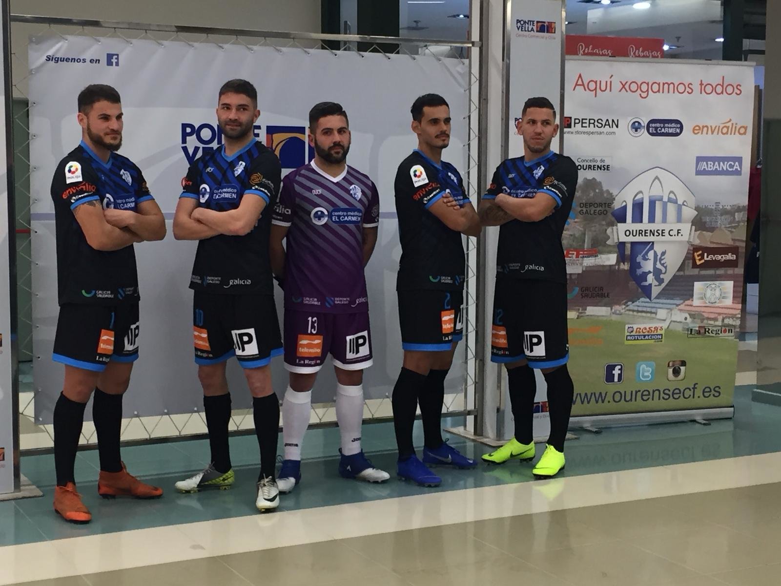 Segunda Equipación Ourense CF temporada 2018_19 lateral