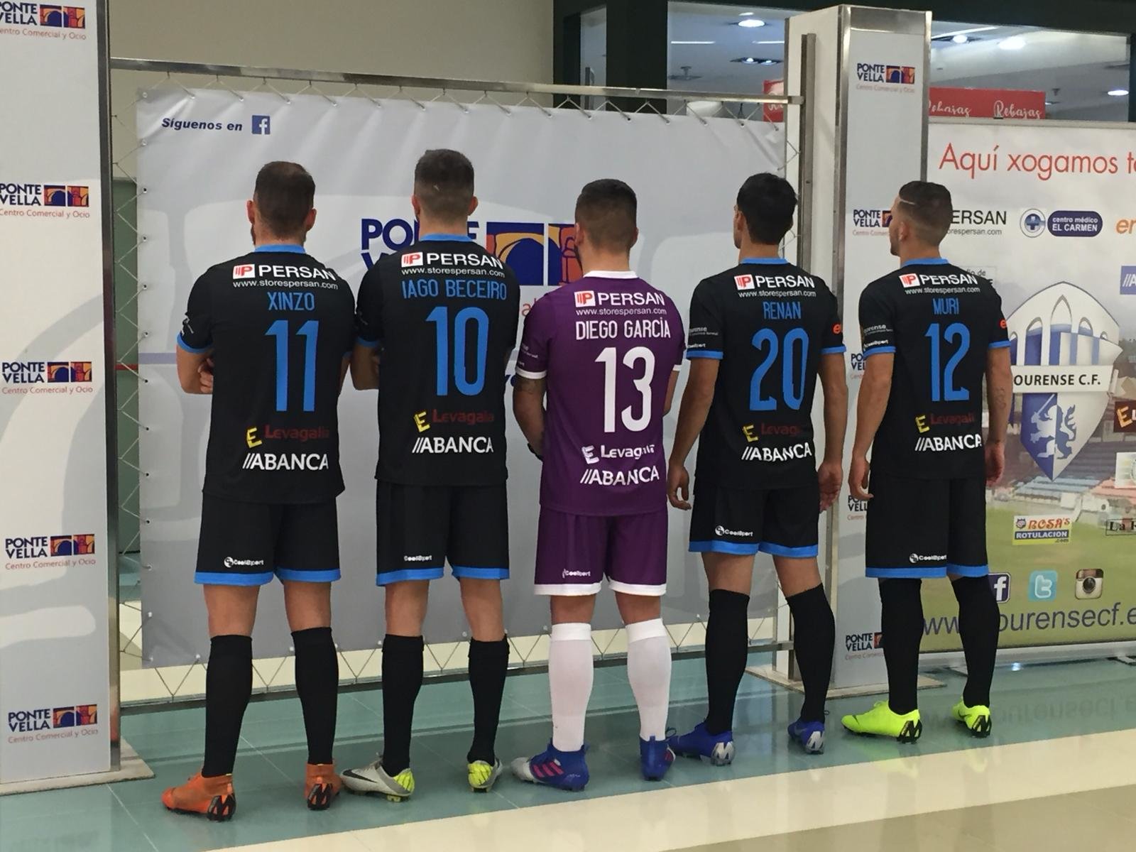 Segunda Equipación Ourense CF temporada 2018_19 trasera